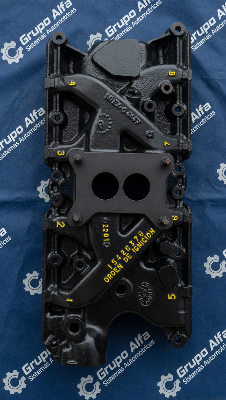 Múltiple De Admisión Ford V8 302 / 289 Carburador 2 Gargantas